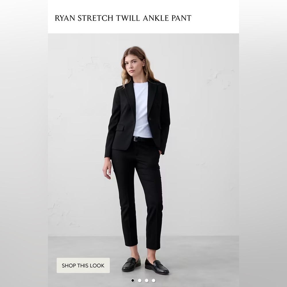 Banana Republic | NWT Ryan Stretch Twill Ankle Pant